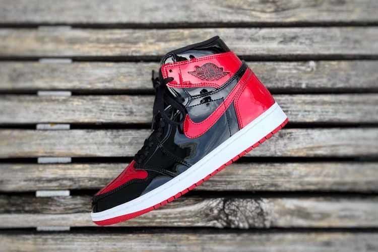 エアジョーダン1ブレッドパテントレビュー！SLAMDUNK桜木花道の