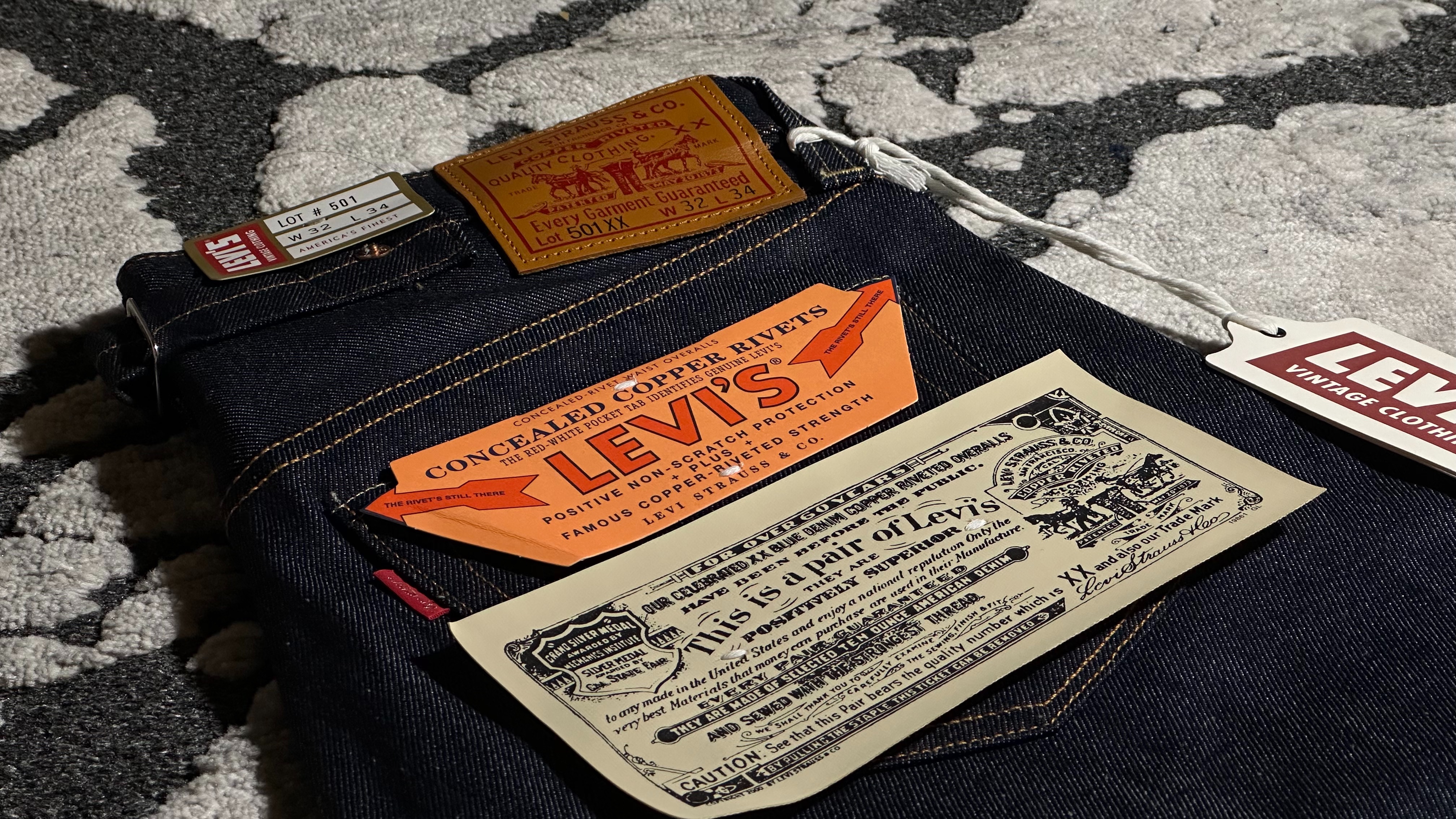 LEVI'S】LVC 501XX 1937モデル(37501) 履き下ろし - Almost boring