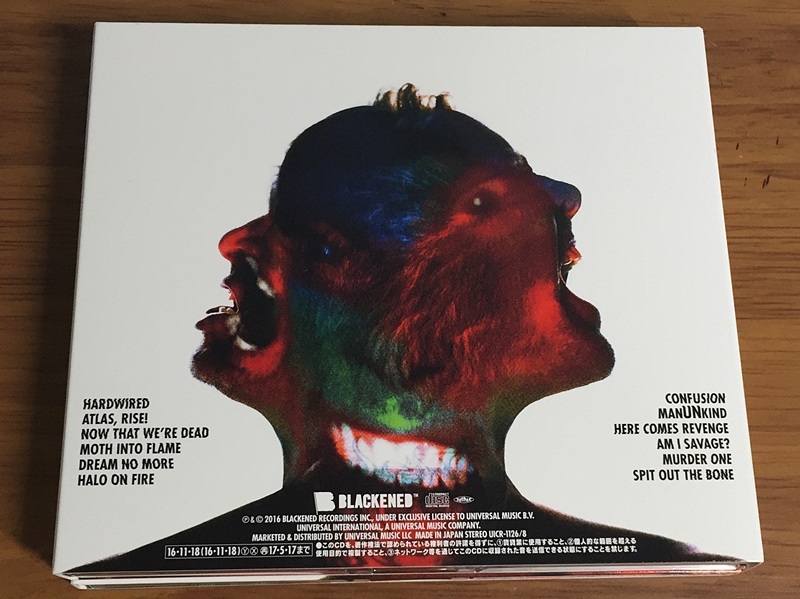 METALLICAの8年振りのニューアルバム『HardwiredTo Self-Destruct