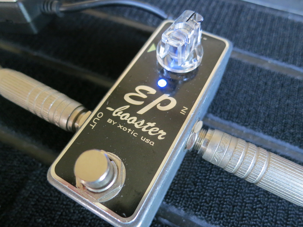 クリーンブースターをより磨く電圧コンバーター【Xotic EP Booster