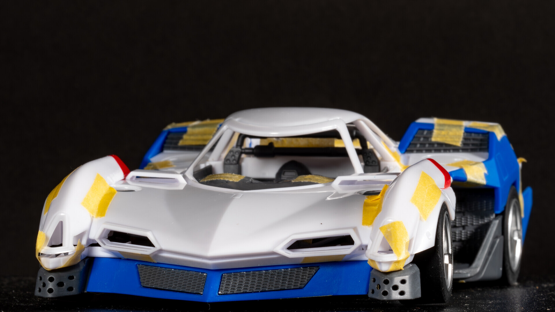 カーモデル 製作レビュー】アオシマ 1/24 サイバーフォーミュラ