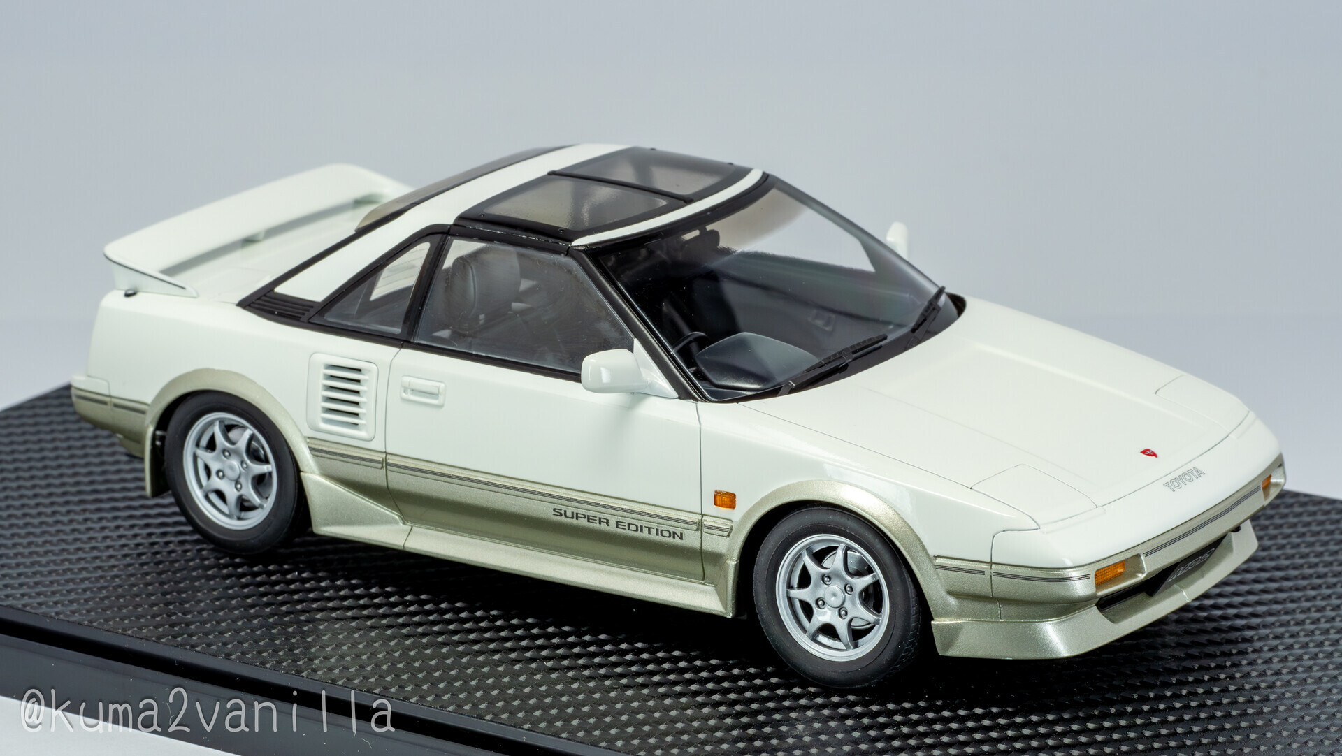 カーモデル 製作レビュー】1/24 ハセガワ TOYOTA MR2 AW11 後期型