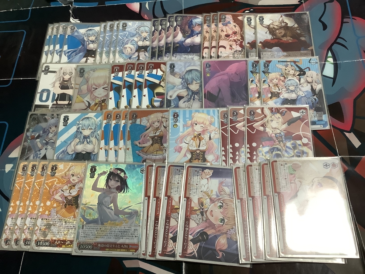 ヴァイスシュヴァルツ】ホロライブ 5期生8電源 【デッキレシピ