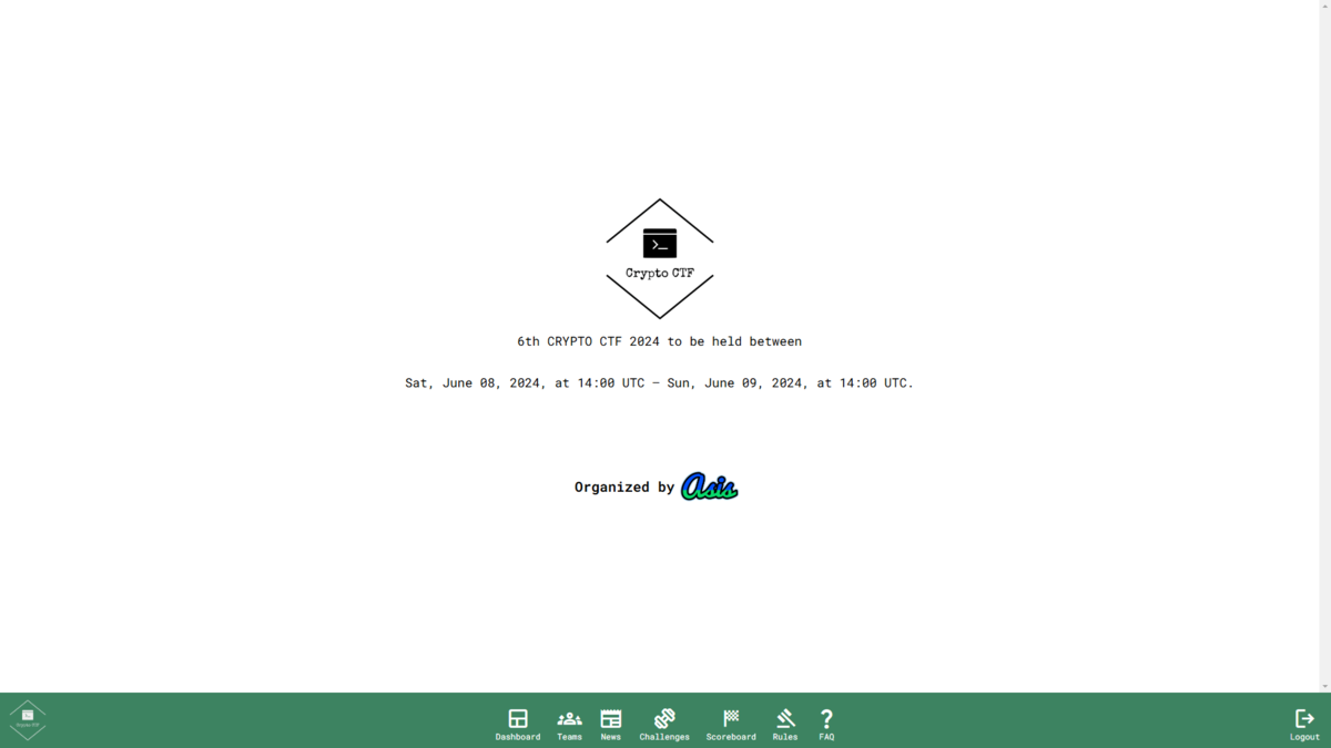 Crypto CTF 2024 ― 28問全問解説Writeup - ラック・セキュリティ