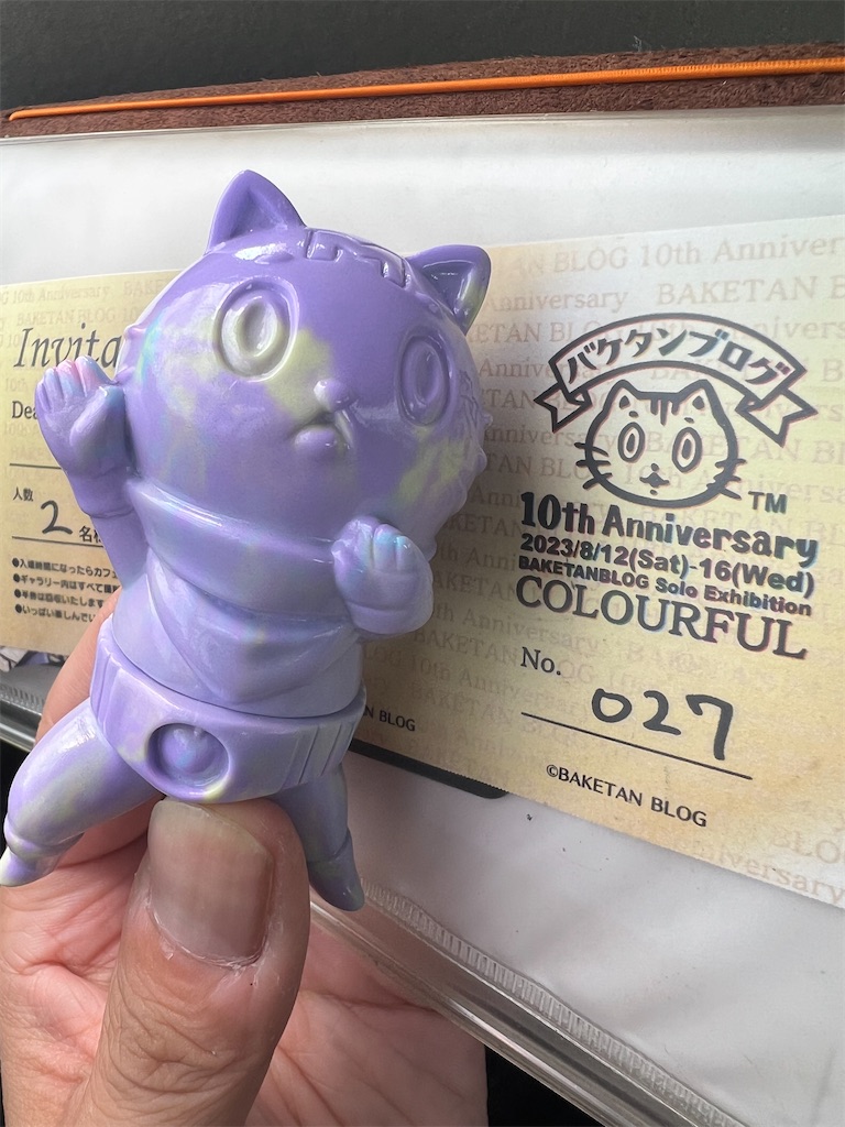 バケタンブログ10周年の個展「COLOUFUL」に行ってきた♪ - みあぽん