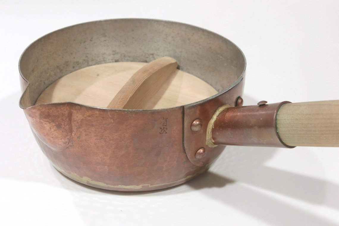 京都有次　銅製片手鍋 木製ハンドル 京都有次 カタログと価格表 (定価) から探るお勧め品<その2> 鍋編