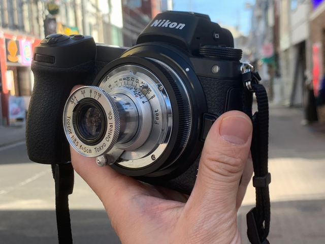 マウントアダプター海のニッコー、陸のトーコー 東京光学 Topcor 5cm