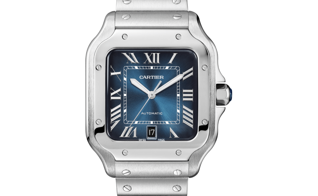 カルティエ サントスに青文字盤が登場 SIHH 2019 - 腕時計の読みもの