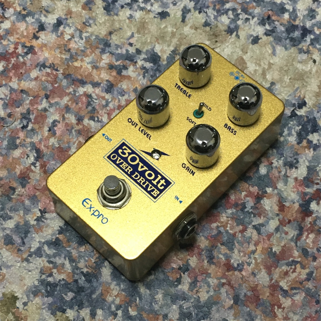 Ex-pro / 30VOLT OVERDRIVE vs 9VOLT OVERDRIVE - △▽エフェクター