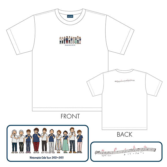 小田(和正)さん｢メンバー10人｣のTシャツ - naokichiオムニバス