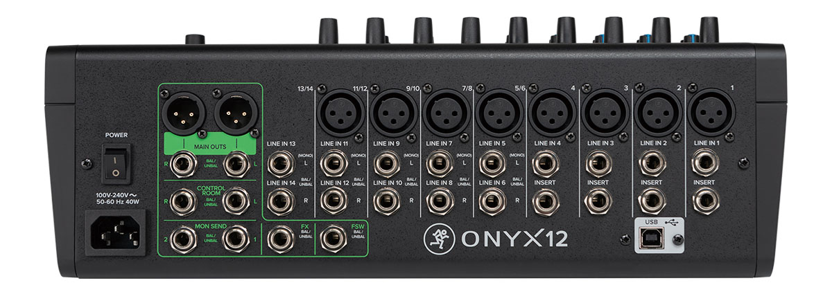 MACKIE. Onyx12 レビュー：USBオーディオI/Oを備えるアナログ