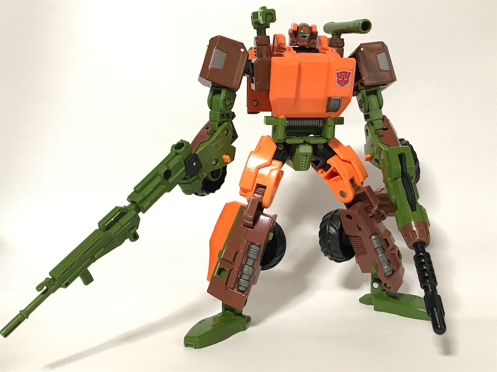 バックバック！トランスフォーマーレジェンズ LG04 レッカーズ重装兵