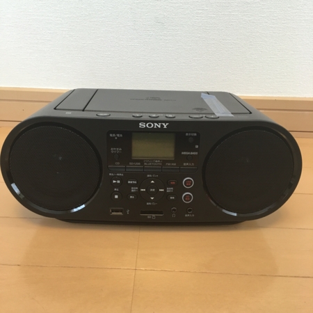 CDラジオSONY『ZS-RS80BT』を徹底レビュー！ラジオ好きに特におすすめ