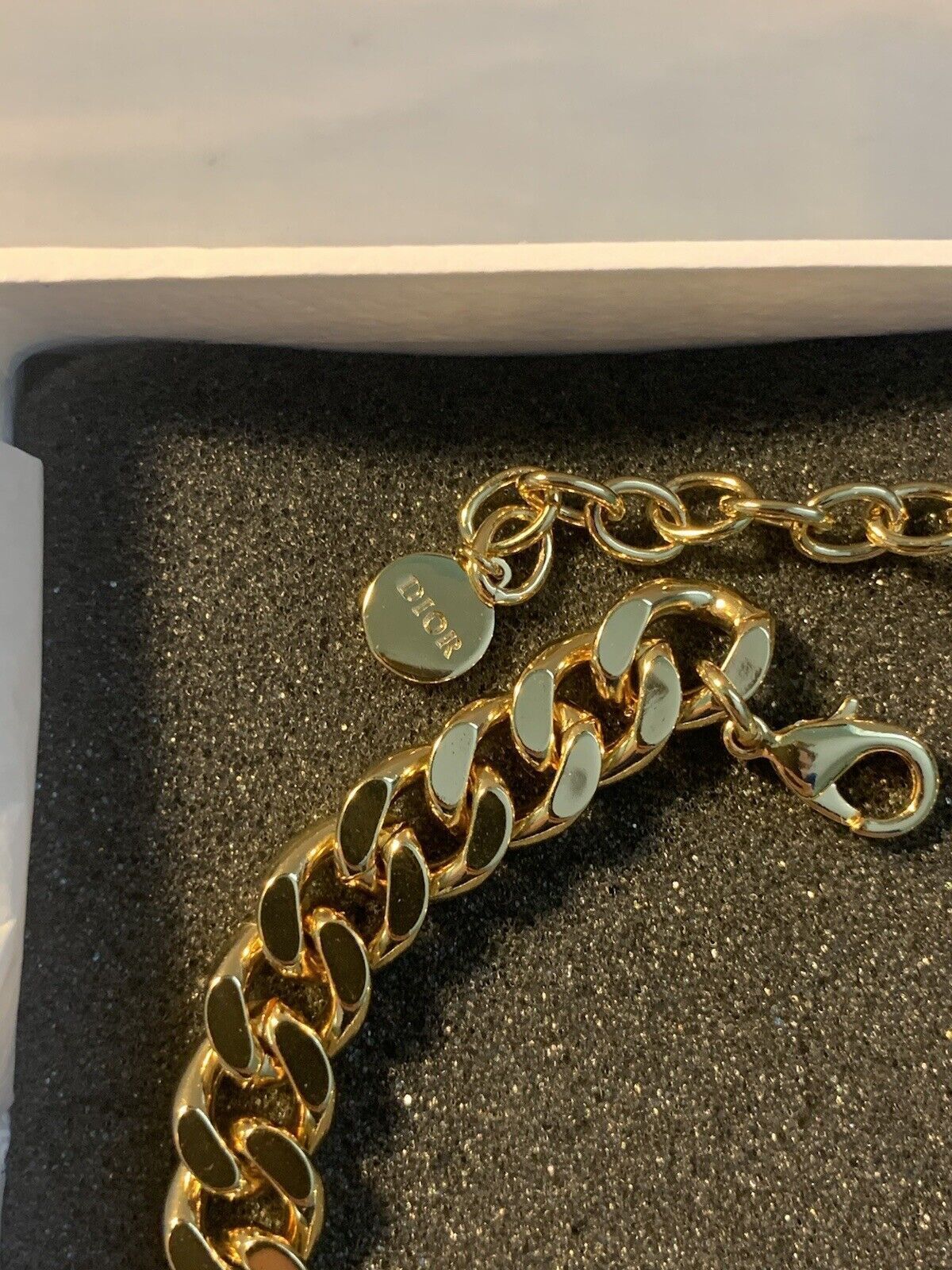 Dior Danseuse Etoile Chocker チェーン ネックレス ゴールド (Dior