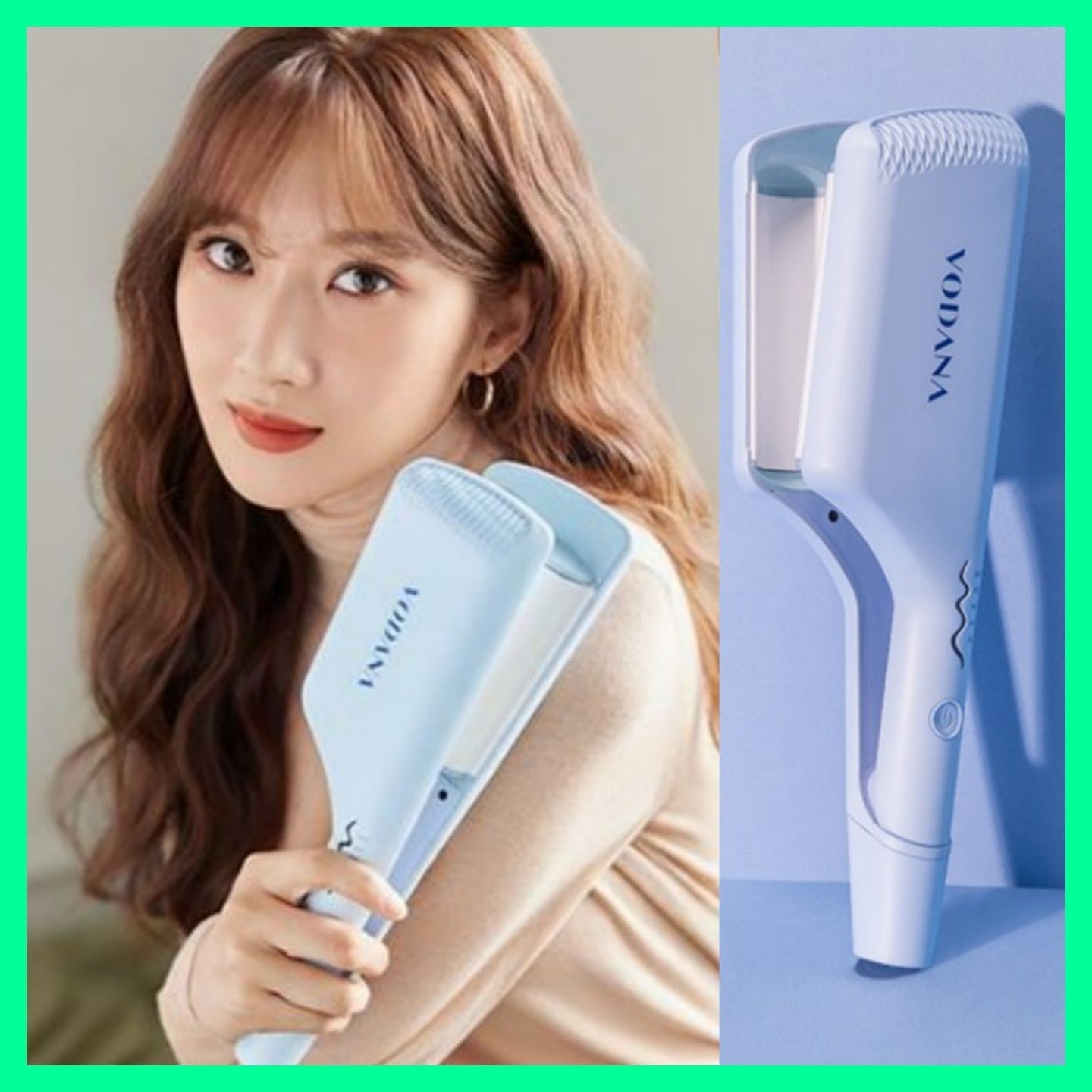 韓国大人気！ VODANA Waveアイロン ナチュラルウェーブ40mm (VODANA