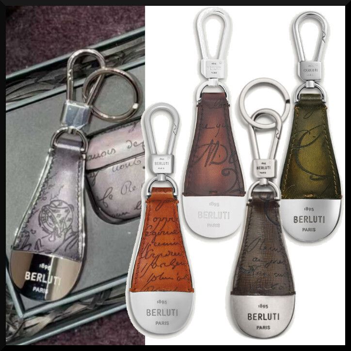 BERLUTI 】スクリット シューホーン キーホルダー 靴べら (Berluti