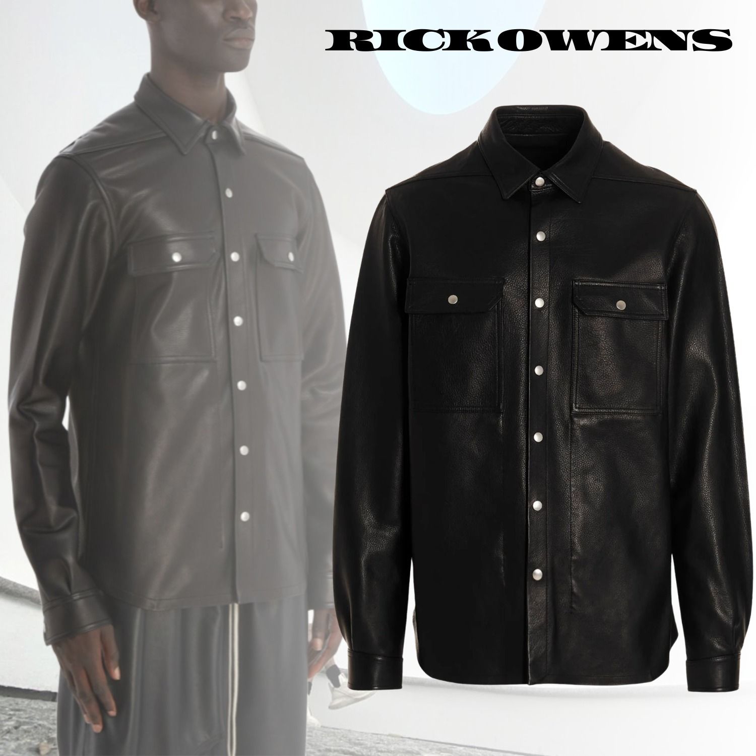 RICK OWENS リックオウエンス Long Sleeved Jacket ジャケット (RICK