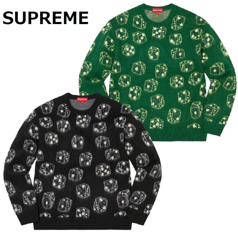 関税込 22AW Week8 Supreme Dice Sweater セーター (Supreme/ニット