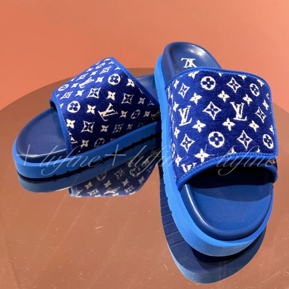 女子ウケ抜群♪程よいホールド感！】ルイヴィトン サンダル (Louis