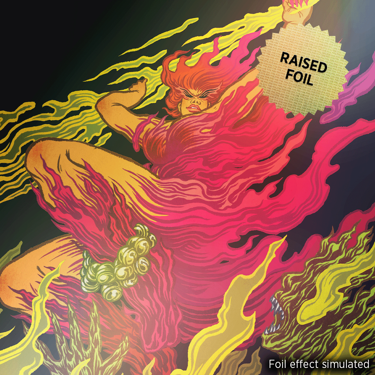 EVERYTHING IS ON FIRE Raised Foil Edition | Secret Lair