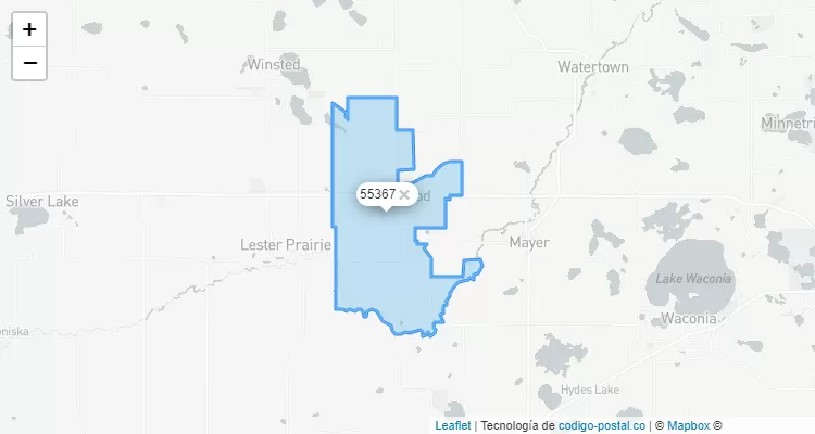 55367 ZIP Code - United States