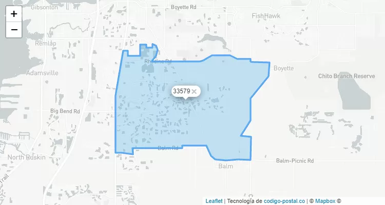 33579 ZIP Code - United States