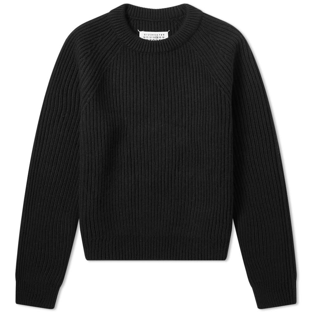 Maison Margiela 14 Classic Rib Knit Crew Neck Maison Margiela