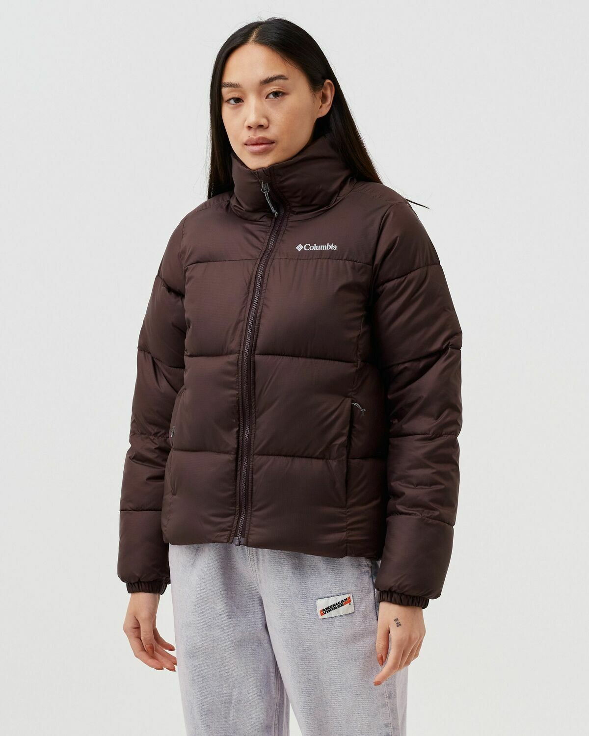 Columbia Puffect™ Jacket Brown Down & Puffer Jackets Columbia