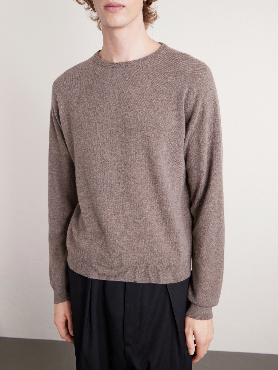 Jil Sander - Wool and Cashmere-Blend Sweater - Brown Jil Sander