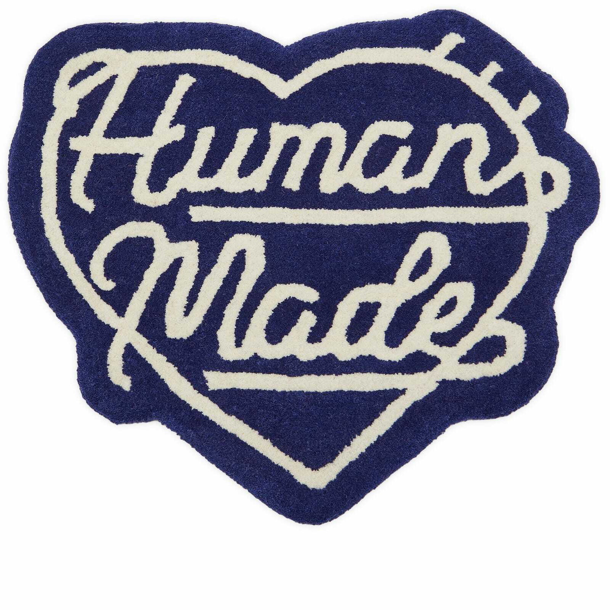 Human Made Men's Heart Rug in Blue Human Made