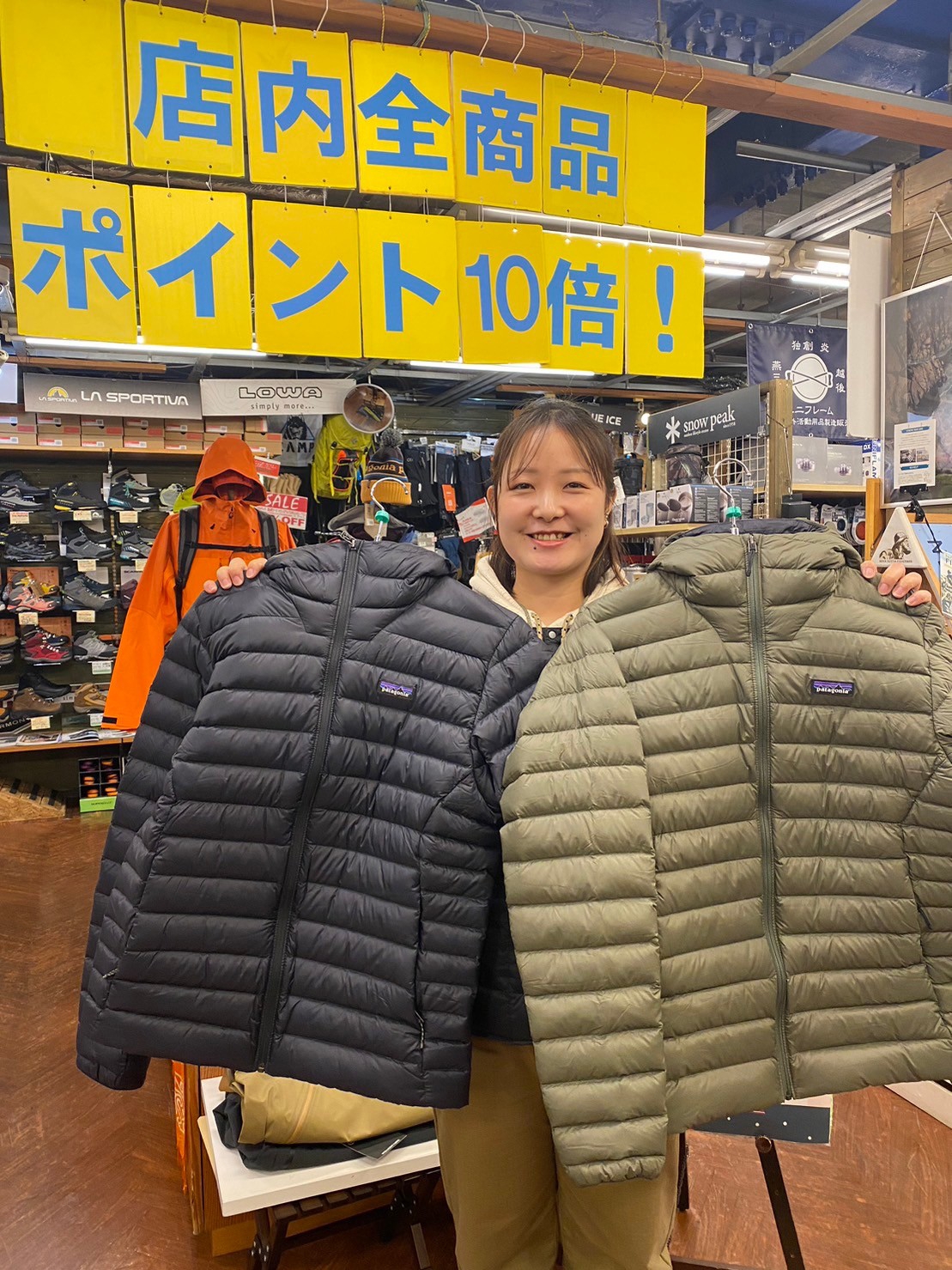 パタゴニア 山でも冬の寒波でも使えます♪冬の定番ダウンジャケット