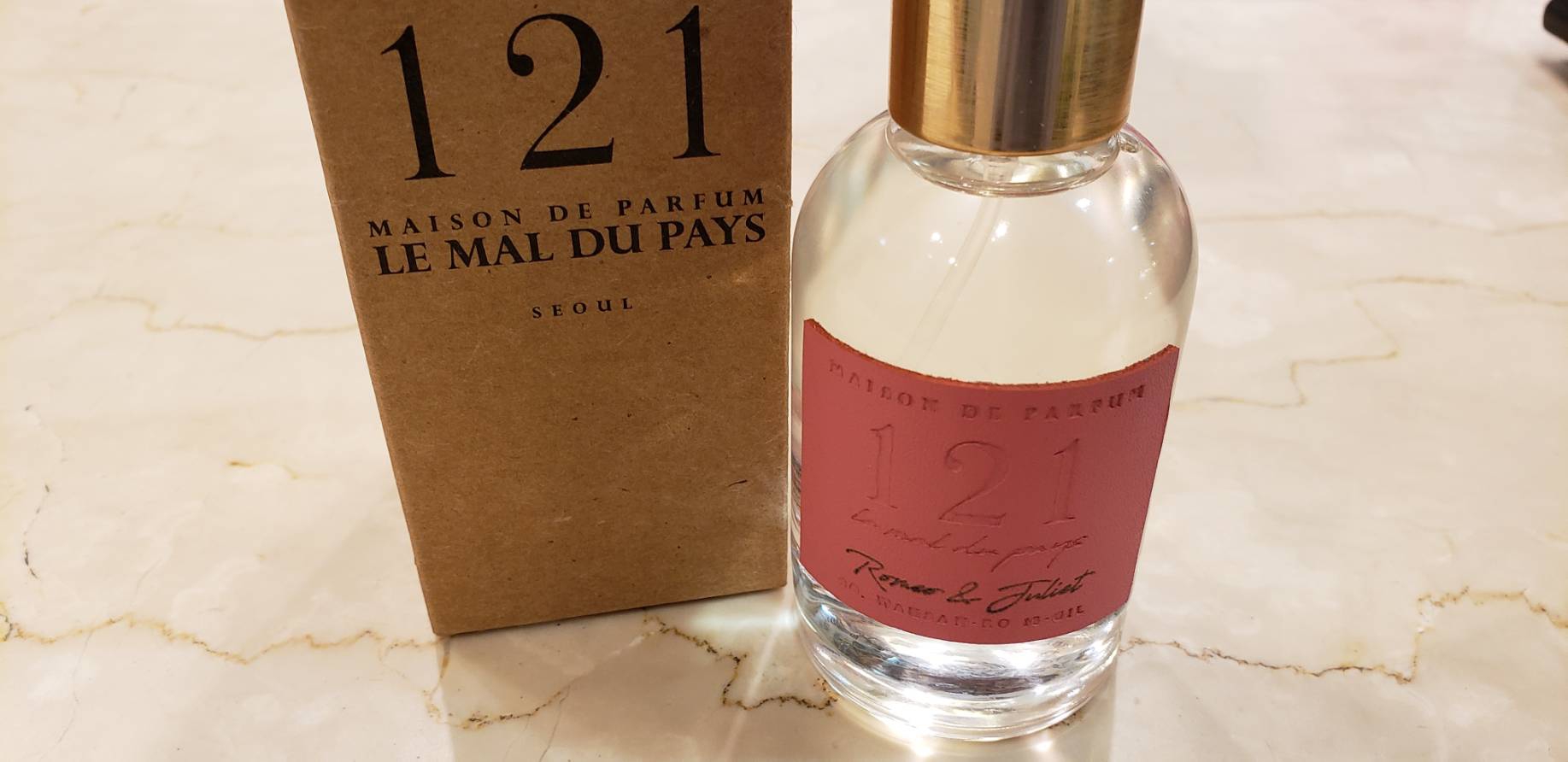 香水Romeo & Juliet：MAISON DE PERFUME~121 LE MAL DU PAYS