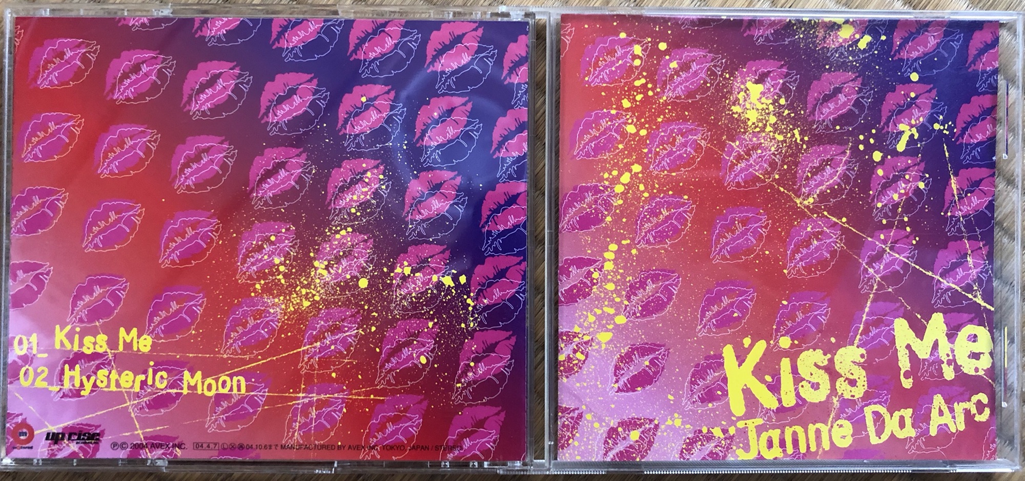 18th single〝kiss Me〟 | Janne Da Arc discography 〝LEGEND OF