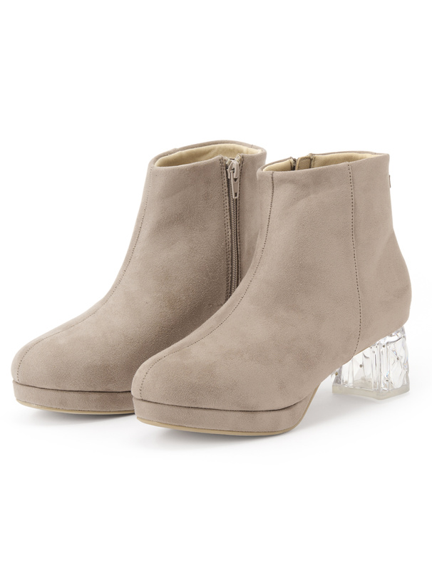 2Wayリボン付きスエードブーツ[zr1324] | レディースファッション通販