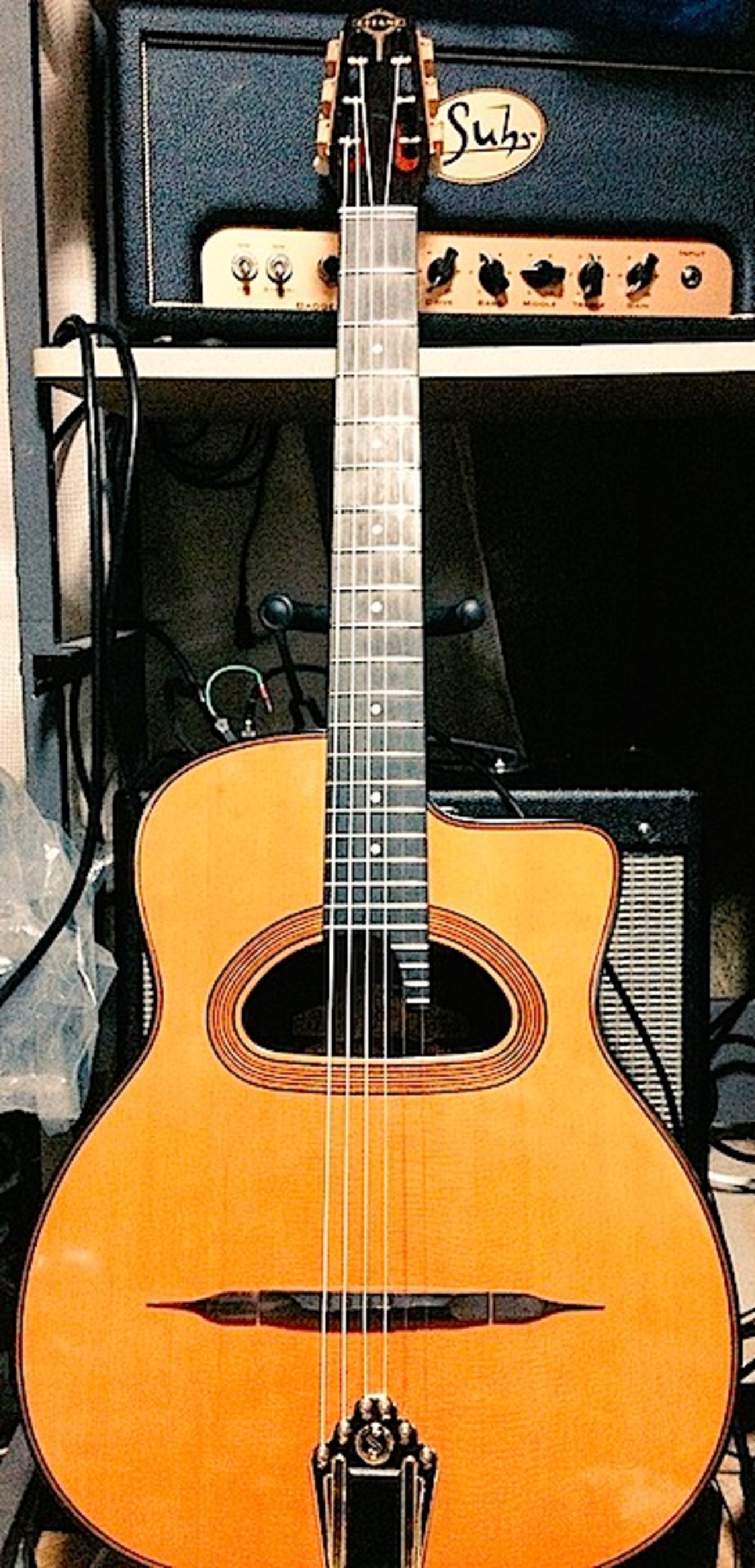 密かな憧れ、マカフェリギター。Gitane 'D-500' - Nobuの日々のギター