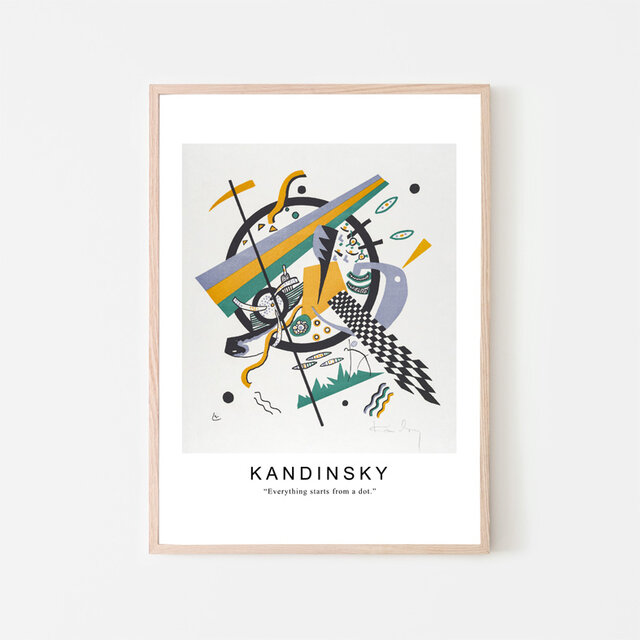 カンディンスキー Small Worlds IV / アートポスター 絵画 Wassily