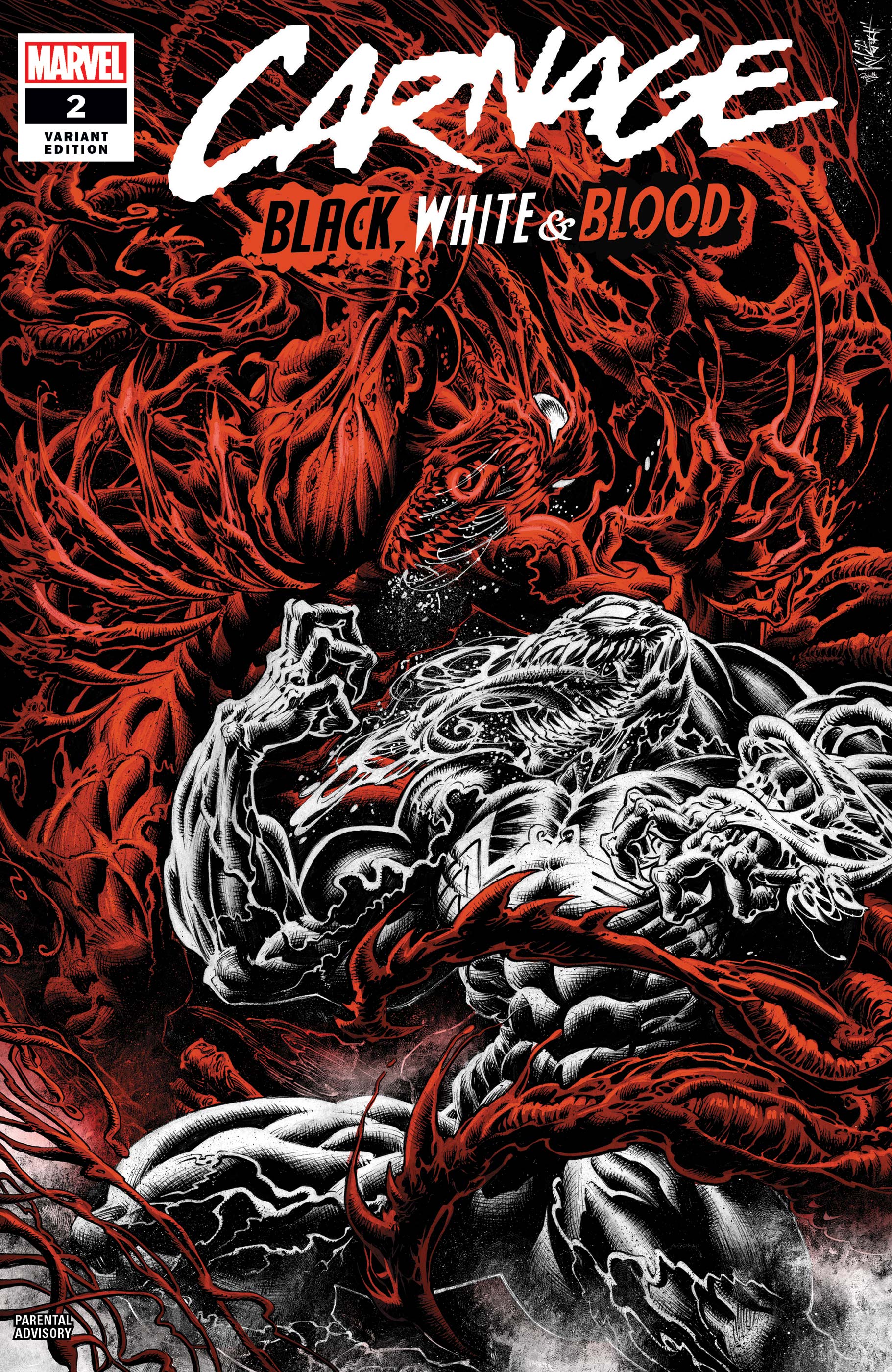 2冊 Carnage Black White and Blood 桃桃子サイン 2冊 Carnage Black