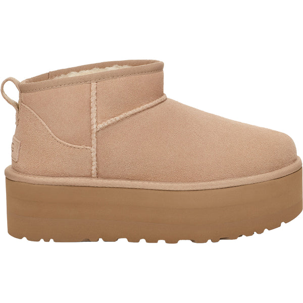Women's UGG Classic Ultra Mini Platform Chestnut Suede – Footwear etc.