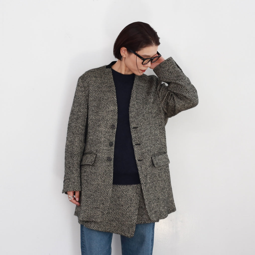 BISOWN MIX TWEED JACKET  WRAP SKIRT – Chum!