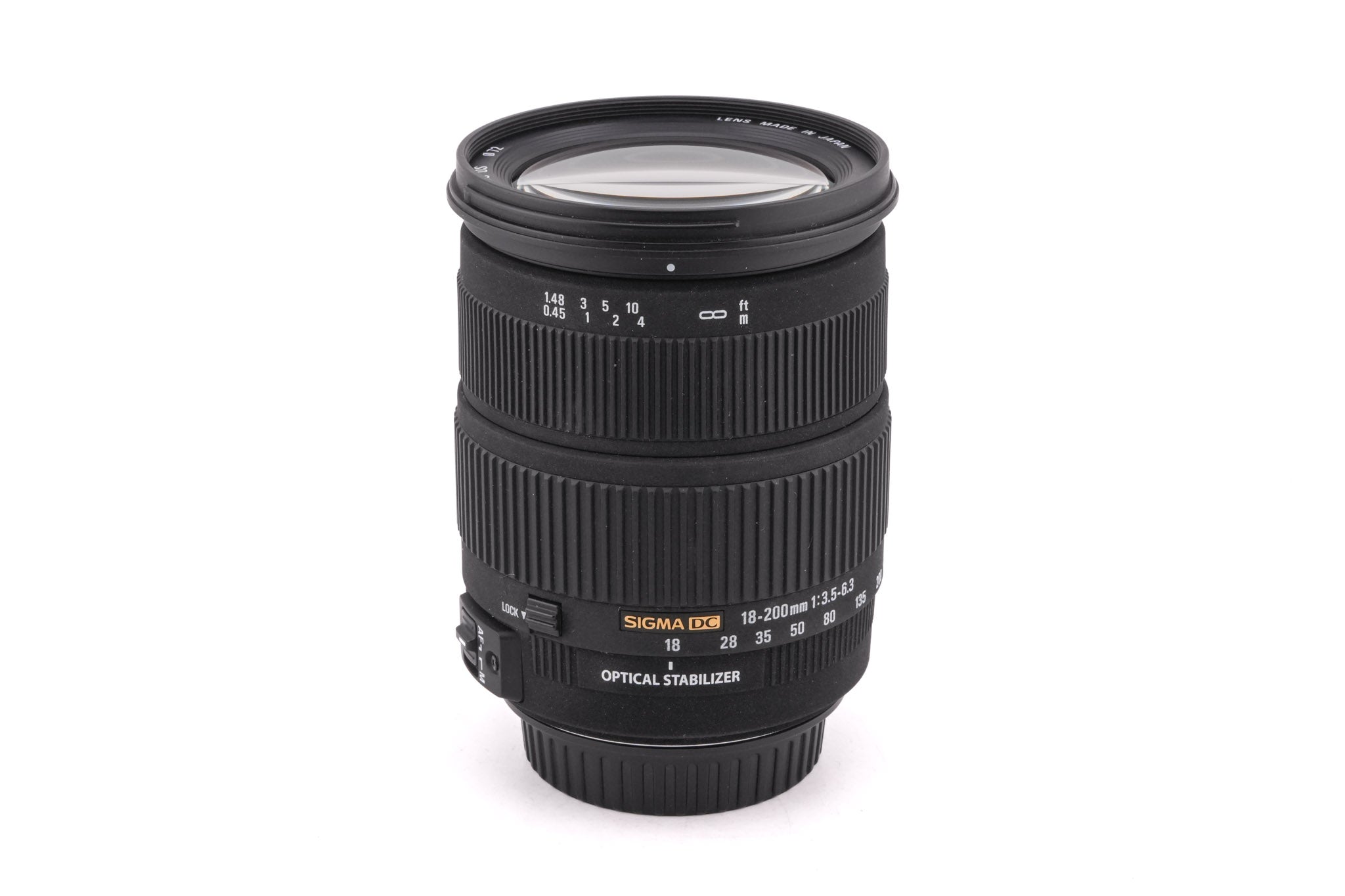 Sigma 18-200mm f3.5-6.3 DC OS - Lens – Kamerastore