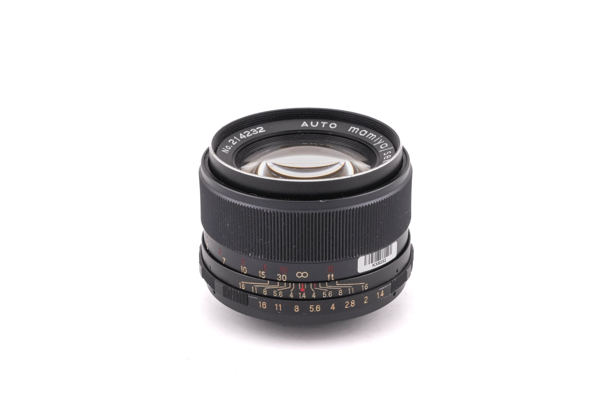 Mamiya 55mm f1.4 Sekor Auto - Lens – Kamerastore