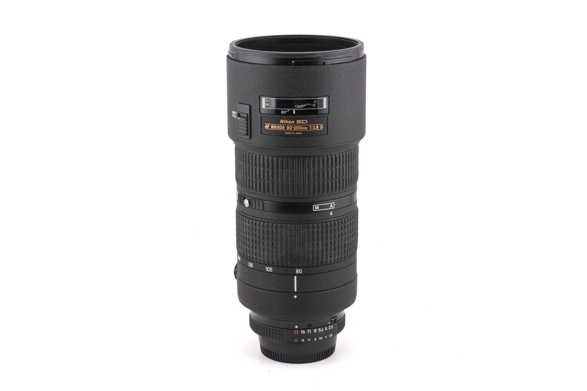 Nikon 80-200mm f2.8 AF Nikkor D ED (Second Version) - Lens