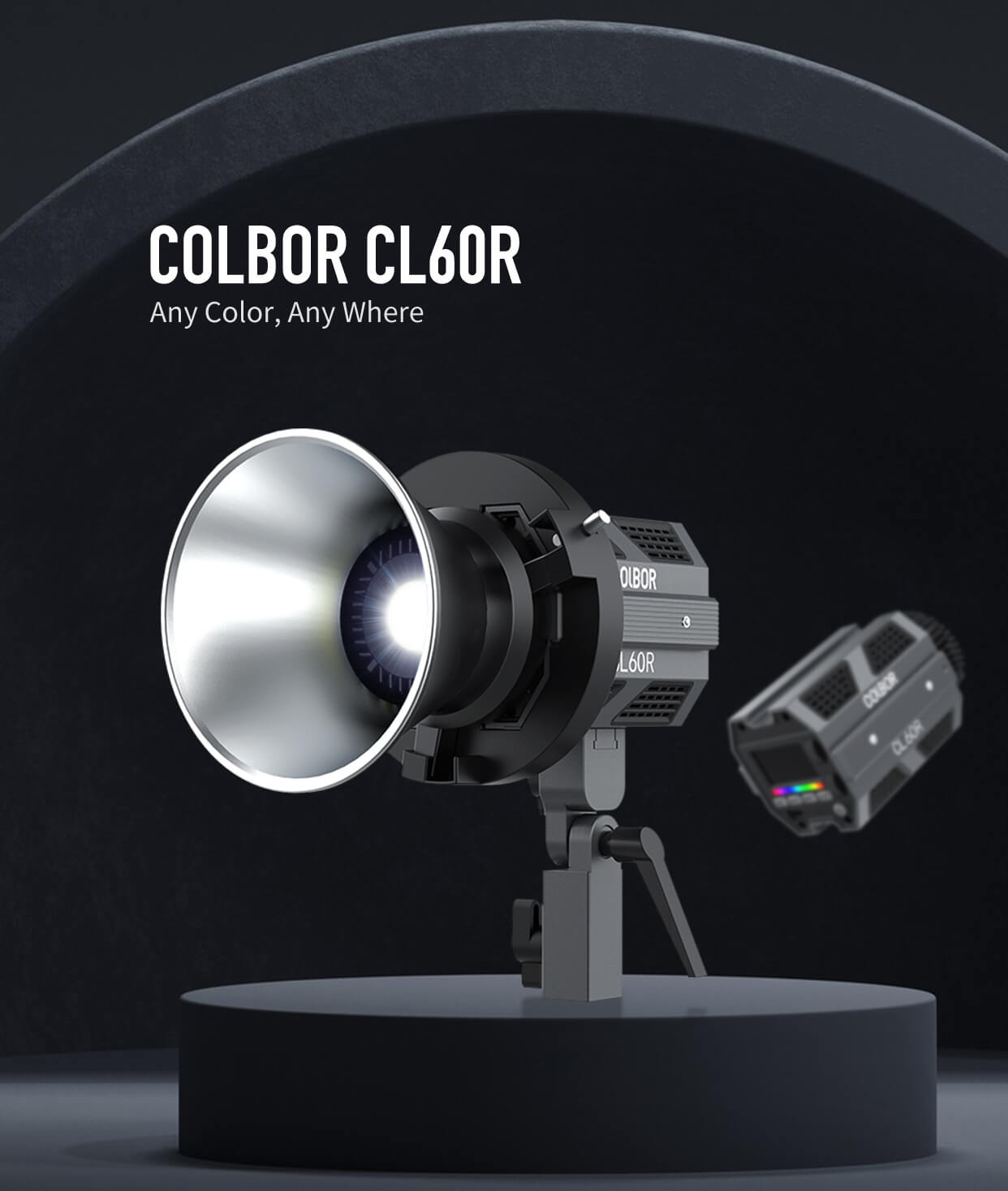 COLBOR CL60R 65W RGB LED Light | COLBOR