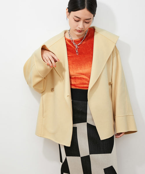 ADAM ET ROPÉ FEMME(アダム エ ロペ ファム) / Super120's ウール