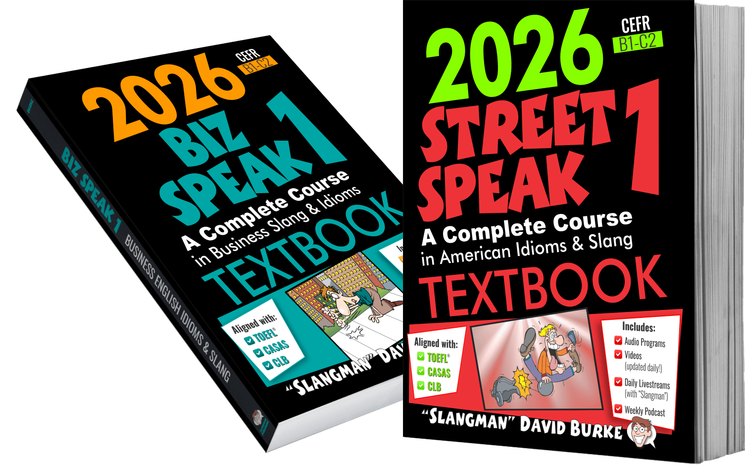 STREET SPEAK 3 | ESL Textbook | American Idioms & Slang – SLANGMAN
