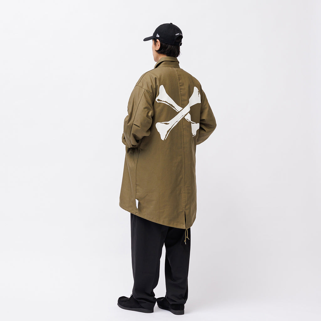WTAPS|ダブルタップス 24AW SMOCK / COAT / COTTON. SERGE – STREAM