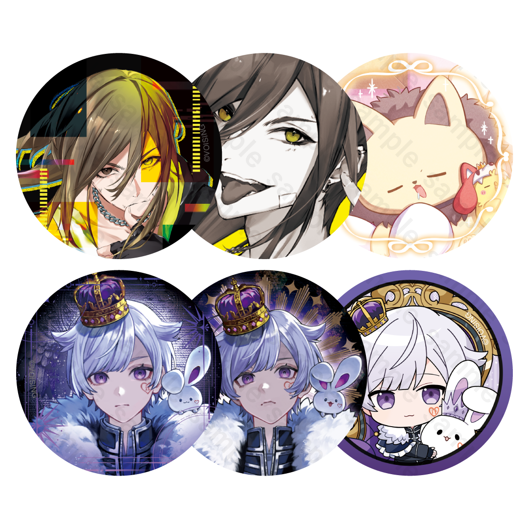 いれいす ランダム缶バッジ 白黒組 - いれいすとあ【公式グッズショップ】