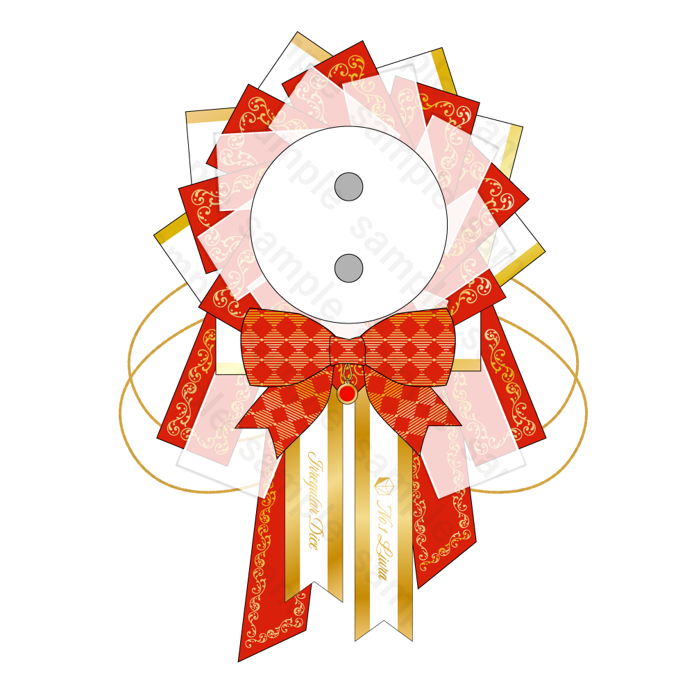 りうら 活動5周年記念 ロゼット - いれいすとあ【公式グッズショップ】