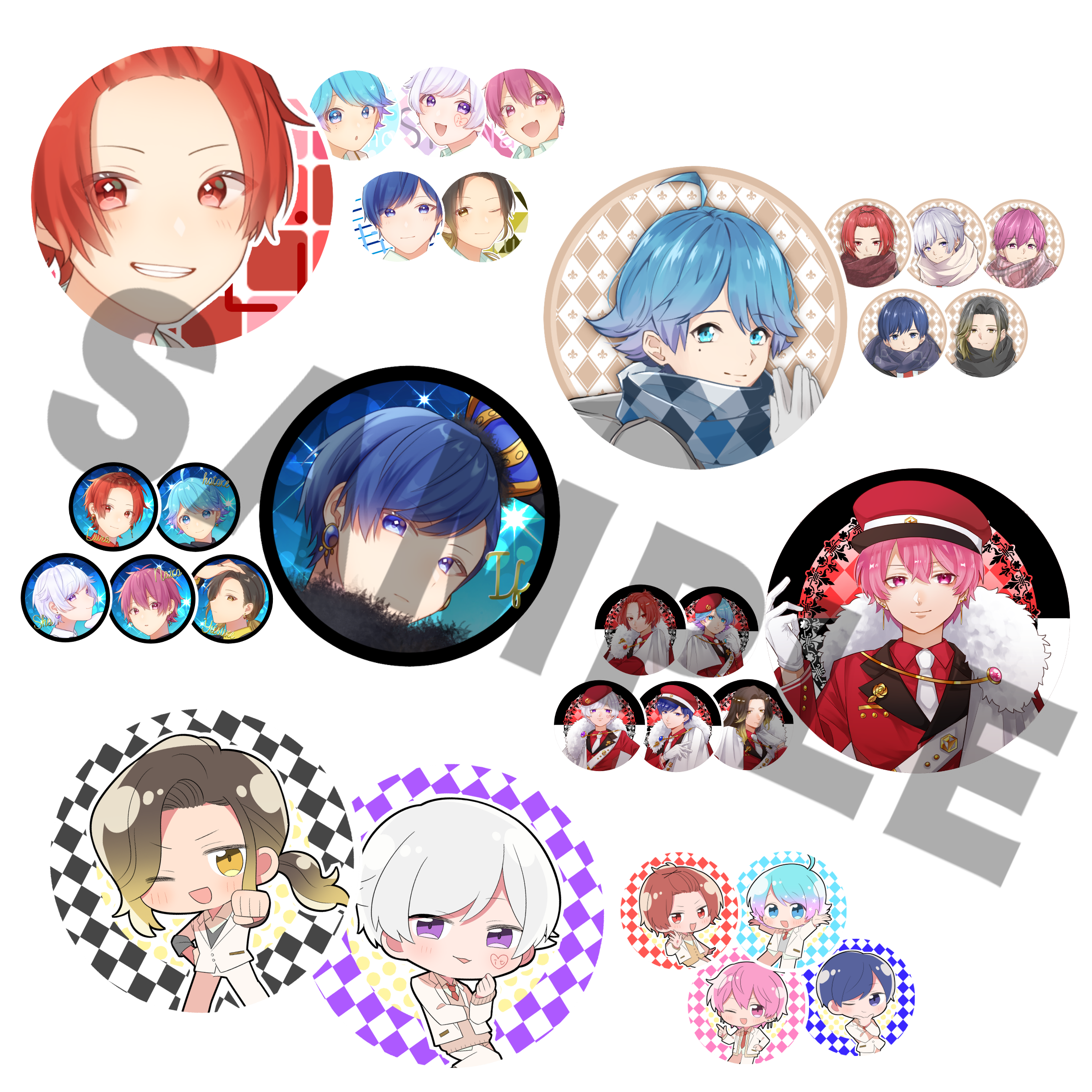 いれいすランダム缶バッジ 第5弾 - いれいすとあ【公式グッズショップ】