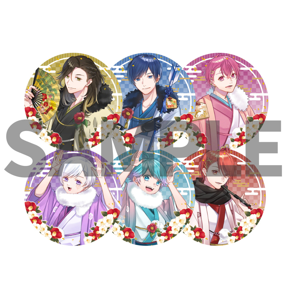 いれいす ランダム缶バッジ 2023年 お正月ver. - いれいすとあ【公式